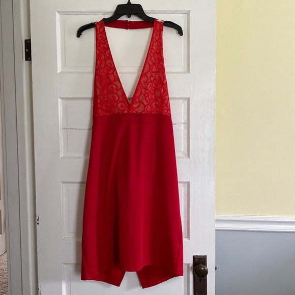 Red Cocktail Dress - Picture 1 of 8